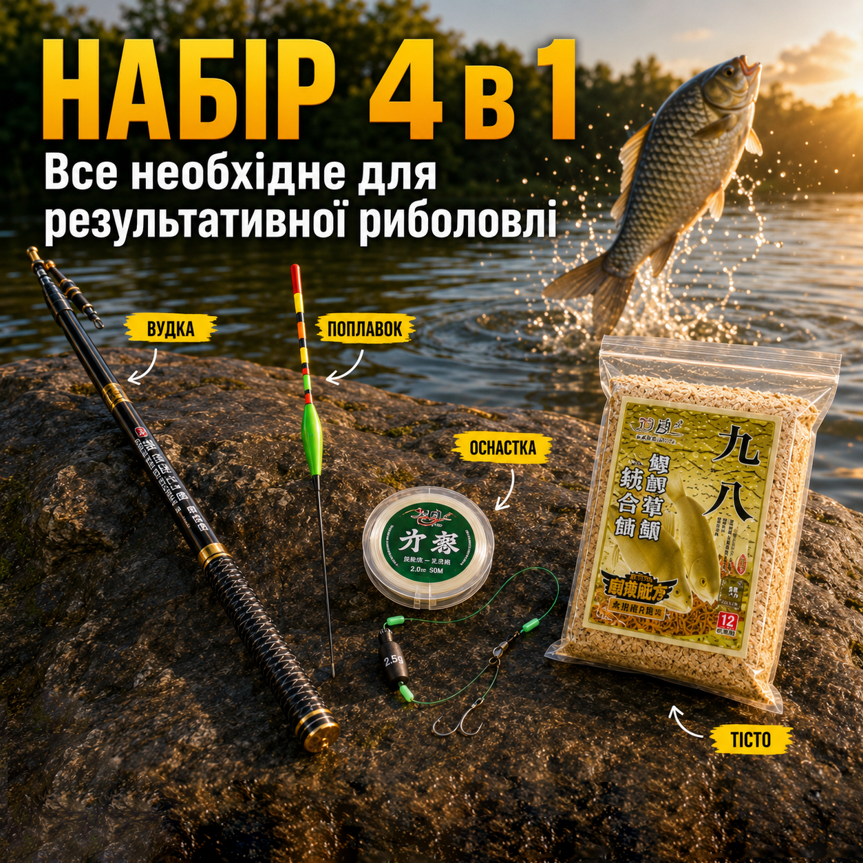 Комплект Херабуна 4 в 1